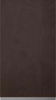Birch door Classic TP47P4A, Dark brown (ph41 black handle)