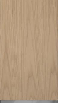 Oak door Classic TP47P4A, Untreated (ph50 MetalGrey handle)