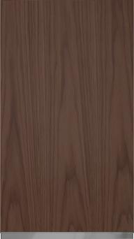 Oak door Classic TP47P4A, Pecan (ph50 MetalGrey handle)