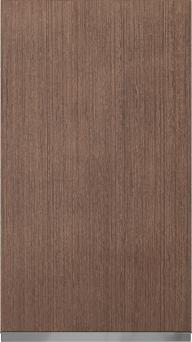 Special veneer door Classic TP47P4A, Pecan (ph50 MetalGrey handle)