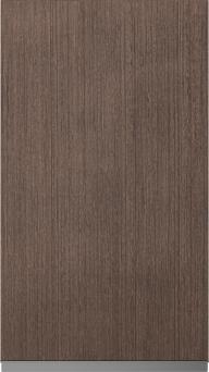Special veneer door Classic TP47P4A, Hazelnut (ph41 black handle)