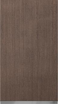 Special veneer door Classic TP47P4A, Hazelnut (ph50 MetalGrey handle)