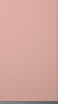 Birch door Classic TP47P4Y, Coral (ph41 black handle)