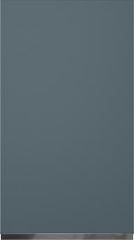 Birch door Classic TP47P4Y, Teal (ph50 MetalGrey handle)