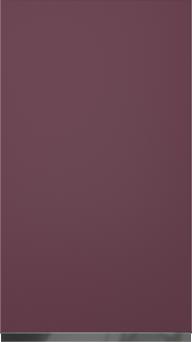 Birch door Classic TP47P4Y, Plum (ph50 MetalGrey handle)