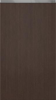 Special veneer door Classic TP47P4Y, Dark brown (ph50 MetalGrey handle)