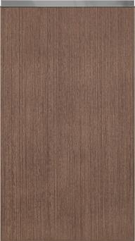 Special veneer door Classic TP47P4Y, Pecan (ph50 MetalGrey handle)