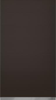 Oak door Classic TP47V4A, Dark chocolate (ph50 MetalGrey handle)