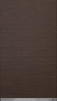 Special veneer door Classic TP47V4A, Dark brown (ph50 MetalGrey handle)