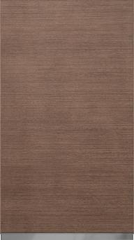 Special veneer door Classic TP47V4A, Pecan (ph50 MetalGrey handle)