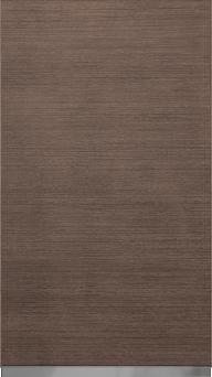 Special veneer door Classic TP47V4A, Hazelnut (ph50 MetalGrey handle)