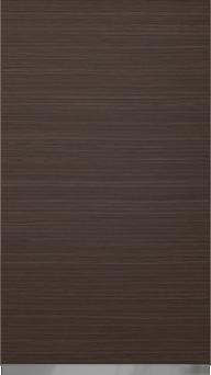 Special veneer door OakLook Classic TP47V4A, Dark brown (ph50 MetalGrey handle)