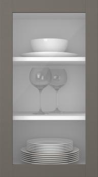 Birch door, Elegant, TP60LA, Sparrow (clear glass)