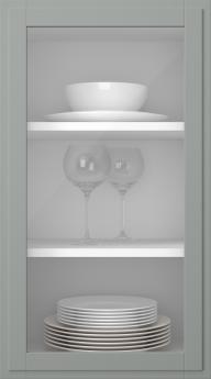 Birch door, Format, TP68LA, Sand (clear glass)