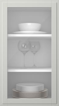 Birch door, Format, TP68LA, Clay (clear glass)