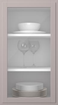 Birch door, Format, TP68LA, Shell (clear glass)