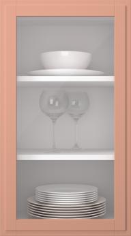 Birch door, Format, TP68LA, Peach (clear glass)