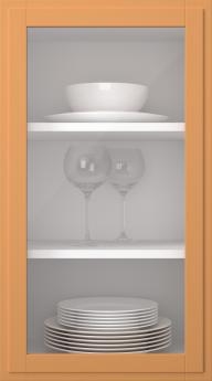 Birch door, Format, TP68LA, Saffron (clear glass)