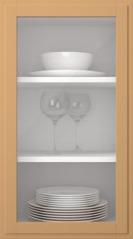 Birch door, Format, TP68LA, Ginger (clear glass)