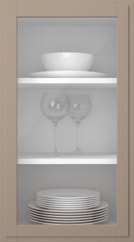 Birch door, Format, TP68LA, Cookie (clear glass)