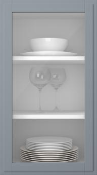 Birch door, Format, TP68LA, Blueberry (clear glass)