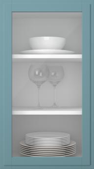 Birch door, Format, TP68LA, Eucalyptus (clear glass)