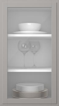Birch door, Format, TP68LA, Mist (clear glass)