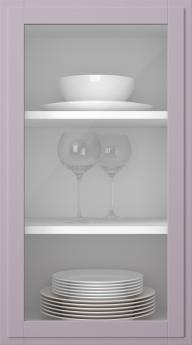 Birch door, Format, TP68LA, Lilac (clear glass)