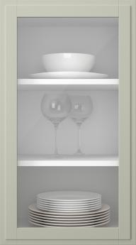 Birch door, Format, TP68LA, Sage (clear glass)