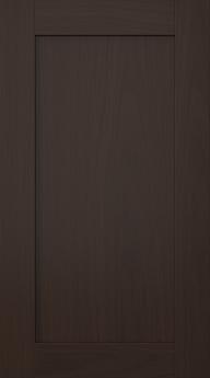 Oak door, M-Concept, WS21, Dark brown