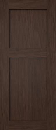 Oak door, M-Concept, WS21KPO, Dark brown