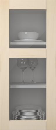 Birch door, M-Concept, WS21KPOLA2, Lacquered (clear glass)