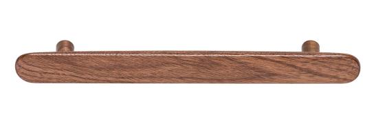Handle Brutus 160 mm, lacquered walnut