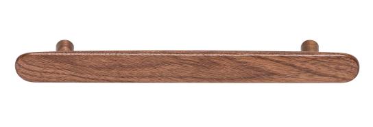 Handle Brutus 160 mm, lacquered walnut