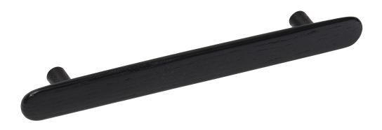 Handle Brutus 160 mm, black ash image 2