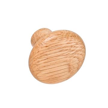 Knob Brutus, lacquered oak image 2