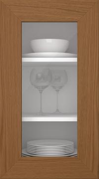 Oak door, Feeling, JPP45LA, Rustic (clear glass)