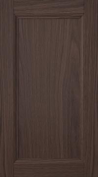 Oak door, Woody, PP25, Pecan
