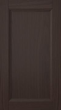 Oak door, Woody, PP25, Chestnut