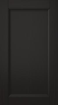 Oak door, Woody, PP25, Black