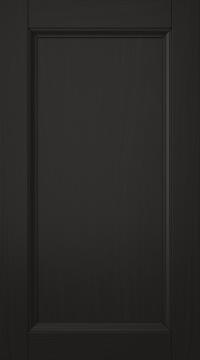 Oak door, Woody, PP25, Black