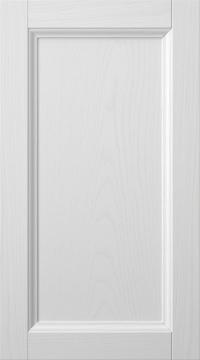 Oak door, Woody, PP25, White