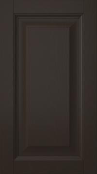 Oak door, Natural, PP54, Dark chocolate