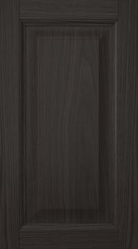 Oak door, Natural, PP54, Espresso