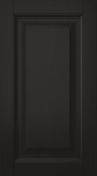 Oak door, Natural, PP54, Black