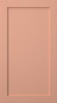 Birch door, Frame, PP60, Peach