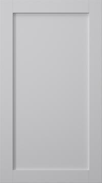 Birch door, Frame, PP60, Light Grey