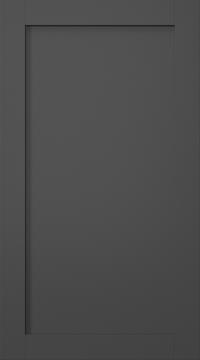 Birch door, Frame, PP60, Graphite Grey