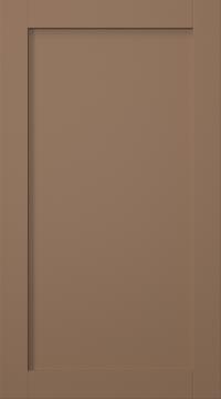 Birch door, Frame, PP60, Chocolate