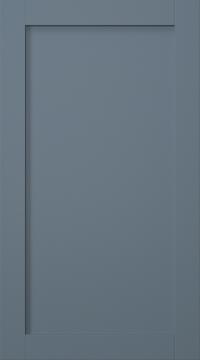 Birch door, Frame, PP60, Denim